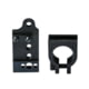 Hi-Lux Optics Round Barrel Off-Setin Mounting Kit, 0.875in Barrel OD, Matte Black, RBOSMT875