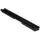 Hi-Lux Optics Remington 700 Short Action 1 Piece Steel Picatinny Base, 0 MOA, Matte Black, R700SA-F