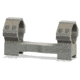Huskemaw Crossfield Scope Mount/Ring Combo, 60 MOA, Silver, 20CRB