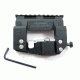 Kalinka Optics Patriot Centered Low Profile Side Mount w/ 108 mm Picatinny Rail Wing - 59mm Height, for AK, AMPM59