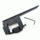 Kalinka Optics Patriot Centered Low Profile Side Mount w/ 225 mm Picatinny Offset Rail - 59 mm Height, for AK, AMPX59S