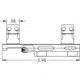 Kinetic Development Group SIDELOK Cantilever Modular Mount Scope Rings, 34mm, SID5-141