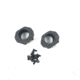 Kinetic Development Group SIDELOK Modular Optics Mount, 1 inch Ring Set, Black SID5-510