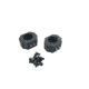 Kinetic Development Group SIDELOK Modular Optics Mount, 1 inch Ring Set, Black SID5-510