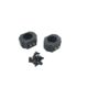 Kinetic Development Group SIDELOK Modular Optics Mount, 1 inch Ring Set, Black, SID5-510