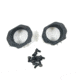 Kinetic Development Group SIDELOK Modular Optics Mount, 34 mm Ring Set, Black Sid5-534
