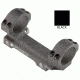 Knight's Armament Scope Mount Assembly, One Piece, 30mm, 1.5in Height, Black KM24755-BLK
