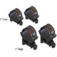 Columbia Sports Wear Timberline Rifle Scope Ring Mounts