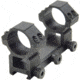 Leapers Accushot Weaver Style 30mm Full Size Integral High Profile, See-Thru Mount, For Scopes Up to 74mm Obj., 4 Top Screws RGWM2PA-30H4