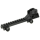 Leapers UTG A2 Rear Sight Assembly w/ Riser Mount, AR-15, Black, MNT-95RS05