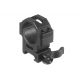 Leapers UTG MAX STRENGTH 30mm Medium Profile QD Scope Rings Pair, 22mm Width, Black, RQ2W3154