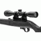 Leapers UTG 4X32 1in. True Hunter Scope, AO, TF2+, Mil-dot, w/ Rings, _x000D_ SCP-U432AOWT2
