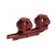Leapers UTG ACCU-SYNC 1in Medium Profile 34mm Offset Picatinny Rings, Red, AIR11834AR