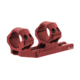 Leapers UTG Accu-Sync 30mm Medium Profile 34mm Offset Pic. Rings, Red Anodize AIR31834AR