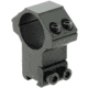 Leapers UTG ACCUSHOT 1in/2PCs High Profile Airgun Rings, Black, RGPM-25H4