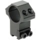 Leapers UTG ACCUSHOT 1in/2PCs High Profile Airgun Rings Pair, Black, RGPM-25H4