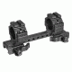Leapers UTG Integral QD 1in Ring 2 Slot 56mm 100mm Base 15mm S Picatinny Mount M1B56100R2