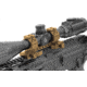 Leapers UTG Integral QD 1in Ring 2 Slot 56mm 100mm Base 20mm S Picatinny Mount M1C56100R2