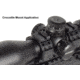 Leapers UTG Integral QD 1in Ring 2 Slot 56mm 100mm Base 20mm S Picatinny Mount M1C56100R2