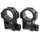 Leapers UTG MAX STRENGTH 30mm High Profile Picatinny Rings Pair, 22mm Width, Black, RG2W3224