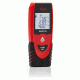 Leica DISTO D1 - Bluetooth 4.0, 130ft Range, 1/16in Accuracy, Works with Free DISTO Sketch App, Red/Black, 4.53in x 1.71in x 0.93in, NSN none, 846805