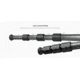 Leofoto LN-364C Heavy Duty Tripod w/ 75mm Bowl/Platform &amp; Bag - Ball Head Kit, Black, LN-364C+LH-55