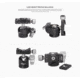 Leofoto LS-223C X Version Mini Ranger Series Tripod, Ballhead Set, Black, LS-223CX+LH-25