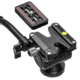 Leofoto LX-254CT/BV-5B Reversible Travel Tripod w/ Bino Fluid Head Kit, Black, LX-254CT+BV-5B