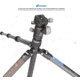 Leofoto LX-254CT/XB-32 Reversible Travel Tripod w/ Ball Head Set, Black, LX-254CT+XB-32
