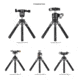 Leofoto MT-03 Folding Aluminum Mini Tripod w/ Bag, Black, MT-03