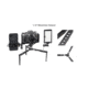 Leofoto MT-03 Folding Aluminum Mini Tripod w/ Bag, Black, MT-03