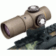 Leupold Prismatic NWFT Dark Earth Scope Mounted on the Rifle