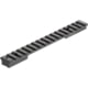 Leupold BackCountry Cross-Slot Remington 700, Long Action, 1 Piece, 20 MOA Rifle Rail Mount, Matte Black, 187343