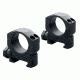 Leupold Mark 4 Mounting Rings, 1in, Medium, Matte Black, Aluminum, 57524