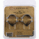 Leupold Quick Release Rifle Scope Rings, 1in, Super Low, Matte Black 60976