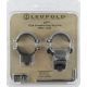 Leupold Quick Release Rifle Scope Rings, 1in Diameter, Extension, High, Matte Black