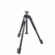 Manfrotto 190X Aluminum 3-Section Tripod, Black MT190X3