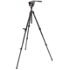Manfrotto Bogen 501HDV Pro Video Head and 755CX3 Carbon Fiber Tripod and MBAG80P 501HDV-755CX3K
