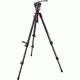 Manfrotto Bogen Manfrotto 501HDV Pro Video Head +745CXV3 Carbon Fiber Tripod+MBAG80P 501HDV-745CX3K