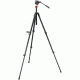 Manfrotto Bogen Manfrotto 701HDV Pro Video Head+755XB MDEVE Aluminum Tripod+MBAG80 701HDV-755XBK