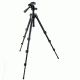 Manfrotto Compact Tripod 7301YB with 3-Way head and New Leg Angle Selectors