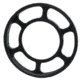 March Scopes Large Middle Focus Rifle Scope Wheels, 3.5in, Black, NSN None, 2-DB343-0