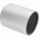 3in. Rifle Scope Sunshade for 56mm Models, Silver, Black