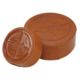 March Scopes Leather Caps For Rifle Scopes, 52mm Objective, Brown, LC-52