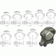 Rifle Scope Rings 30mm 1.00&quot;, Black
