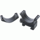 Rifle Scope Rings 34mm 1.100&quot;, Black
