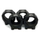 March Scopes Picatinny Rifle Scope Rings, 30mm Diameter / Height 25mm, Black, PC30H25