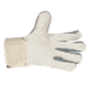 MCR Safety Big Jake Premium A+ Side Leather Palm Work Gloves, Sewn with DuPont Kevlar, 2 3/4in Safety Cuff, Gray, XX - Large, 1700XXL