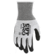 MCR Safety Cut Pro Work Gloves, 13 Gauge Cut Resistant HyperMax Shell, Double Coated Nitrile, Black/Salt and Pepper, XX - Large, 92754XXL