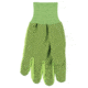 MCR Safety Dotted Canvas Work Gloves, Clute Pattern with Knit Wrist, 100% Cotton, Straight Thumb, Pastel Green/Black, Large, 8808G
